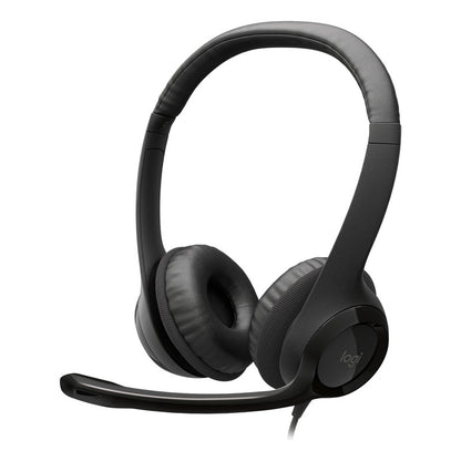 Diadema Usb Logitech H390, Mic Sin Ruido Y Controles Cable