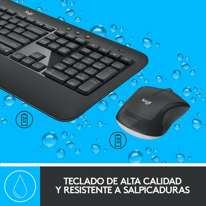Combo Inalámbrico Logitech Mk540 Advanced, Teclado Y Mouse