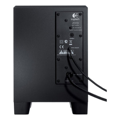 Logitech Z313, Altavoces 2.1 De Sonido Potente Y Equilibrado