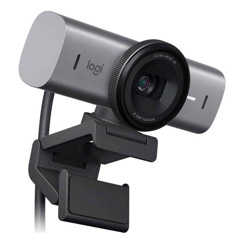 Cámara Web Logitech Mx Brio 705, For Business 4k Color Negro
