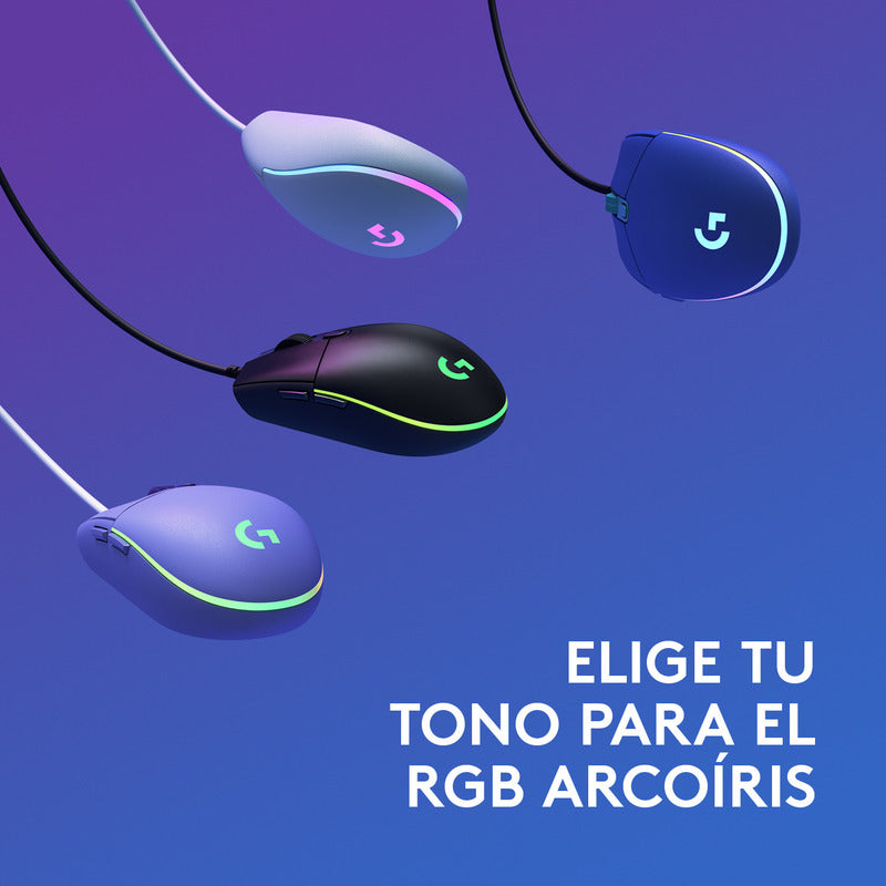 Mouse Gamer Rgb Logitech G203 Lightsync / 8000dpi - Azul