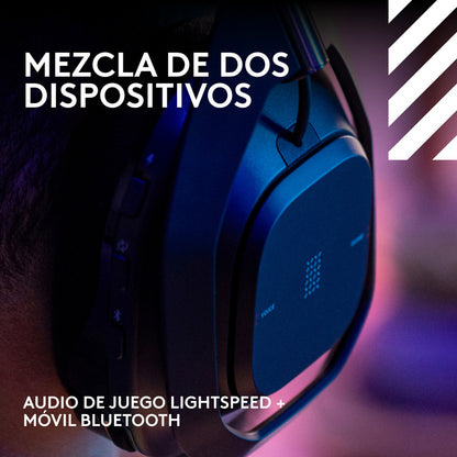 Diadema Gamer Inalámbrica + Base, Logitech Astro A50 X