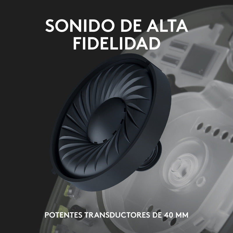 Diadema Gamer Logitech G435, Inalámbrica Bluetooth Pc, Ps5