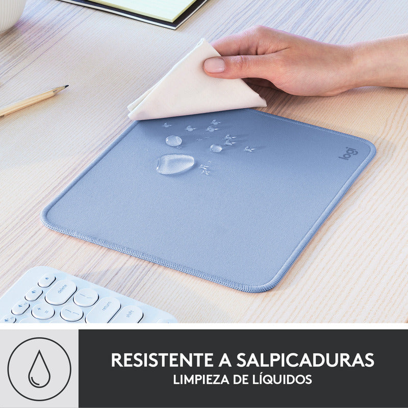 Mouse Pad, Cómodo Deslizamiento, Logitech Studio Series Azul