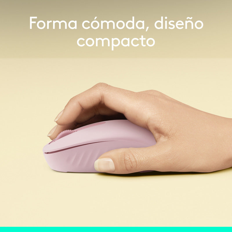 Mouse Inalámbrico Bluetooth Logitech M196, Rosa