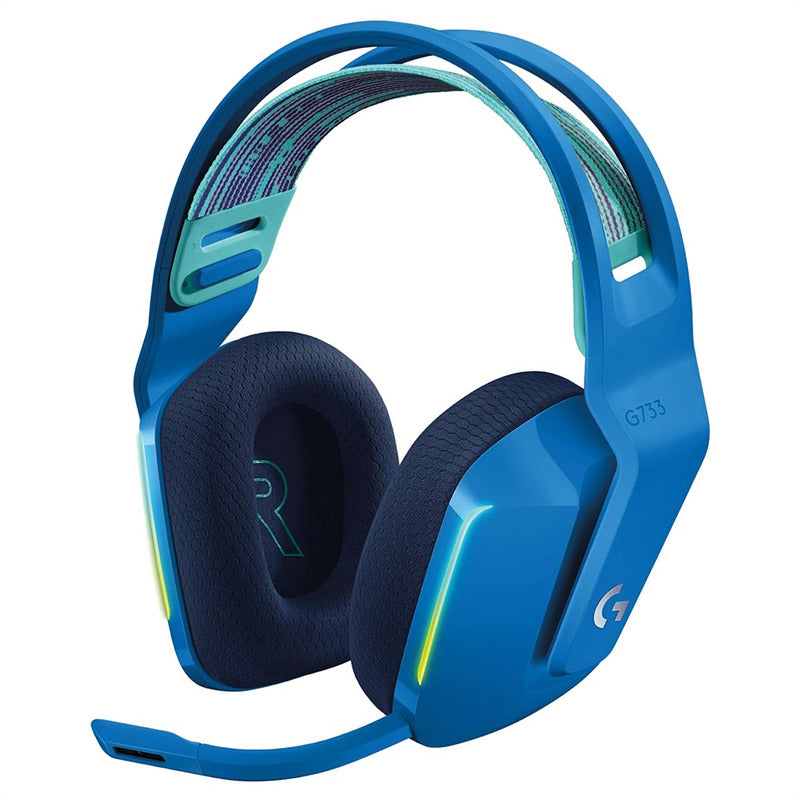 Diadema Gamer Logitech G733, Rgb Inalámbrica / 7.1 - Azul