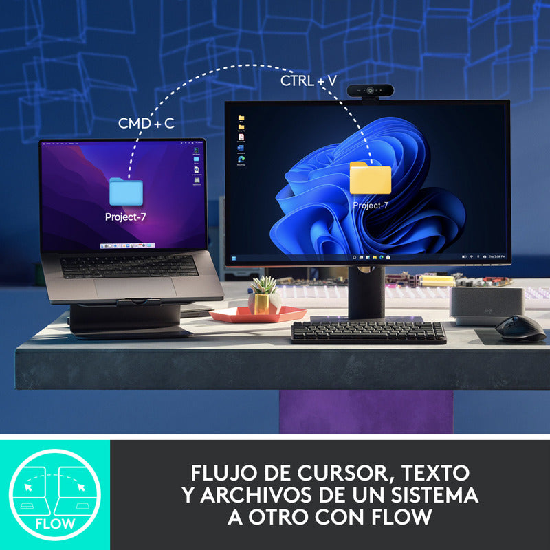 Mouse Inalámbrico Ultra Rápido Logitech Mx Master 3s Grafito