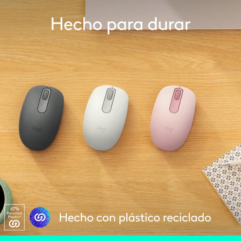 Mouse Inalámbrico Bluetooth Logitech M196, Grafito