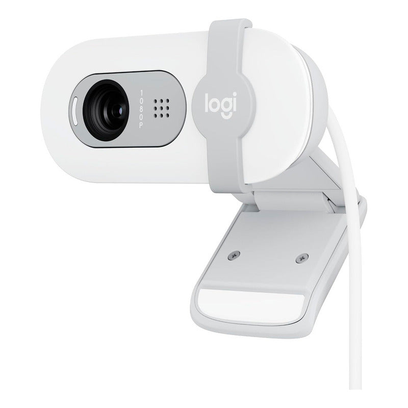 Webcam Full Hd 1080p, Rightlight 2, Logitech Brio 100 Blanco
