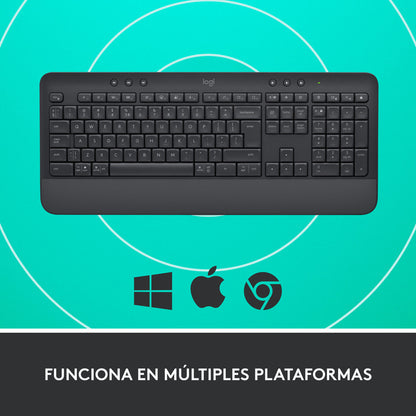 Teclado Confortable Bluetooth/bolt Logitech Signature K650