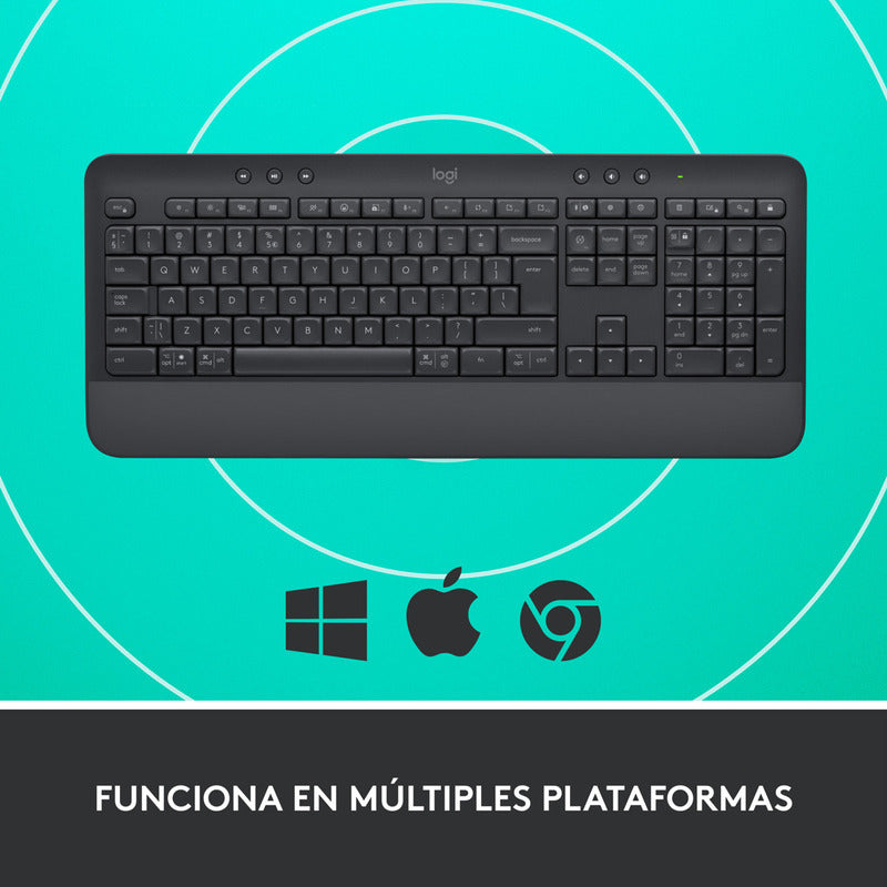 Teclado Confortable Bluetooth/bolt Logitech Signature K650