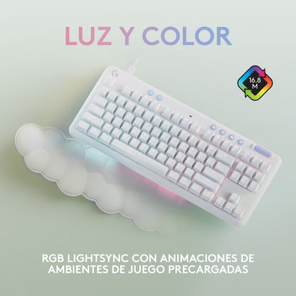 Teclado Gamer Mecánico Rgb Logitech G713 Aurora Collection