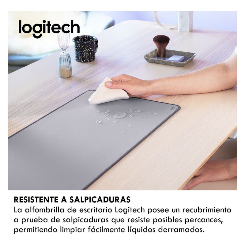 Alfombrilla De Escritorio Logitech Desk Mat Studio Gris