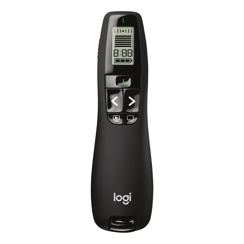 Presentador Profesional, Señalador Remoto Lcd, Logitech R800