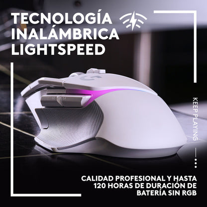 Mouse Gamer Logitech G502 X Plus, Inalámbrico Rgb / Hero 25k