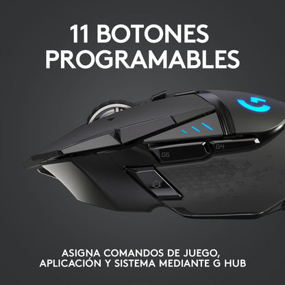 Mouse Gamer Inalámbrico Logitech G502 Lightspeed 25600dpi