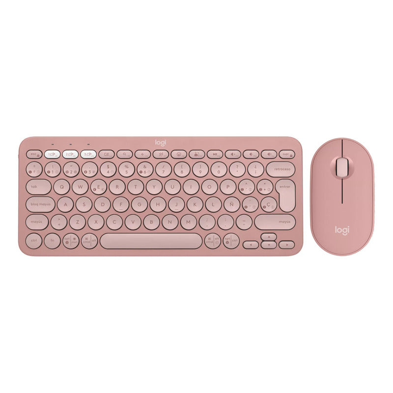 Combo Logitech Pebble 2: Teclado K380s + Mouse M350s
