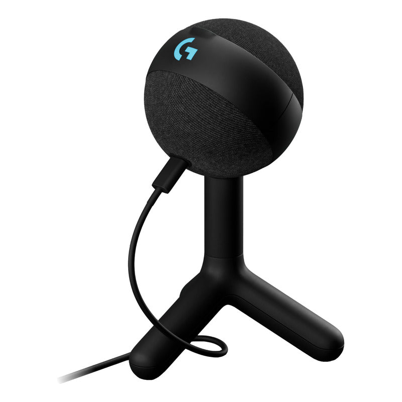Micrófono Gamer Condensador Rgb Lightsync Logitech Yeti Orb