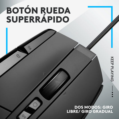 Mouse Gamer Logitech G502 X, Switches Lightforce / Hero 25k
