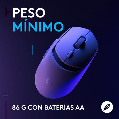 Mouse Gamer Inalámbrico Logitech G309 Lightspeed 25.600dpi, Blanco