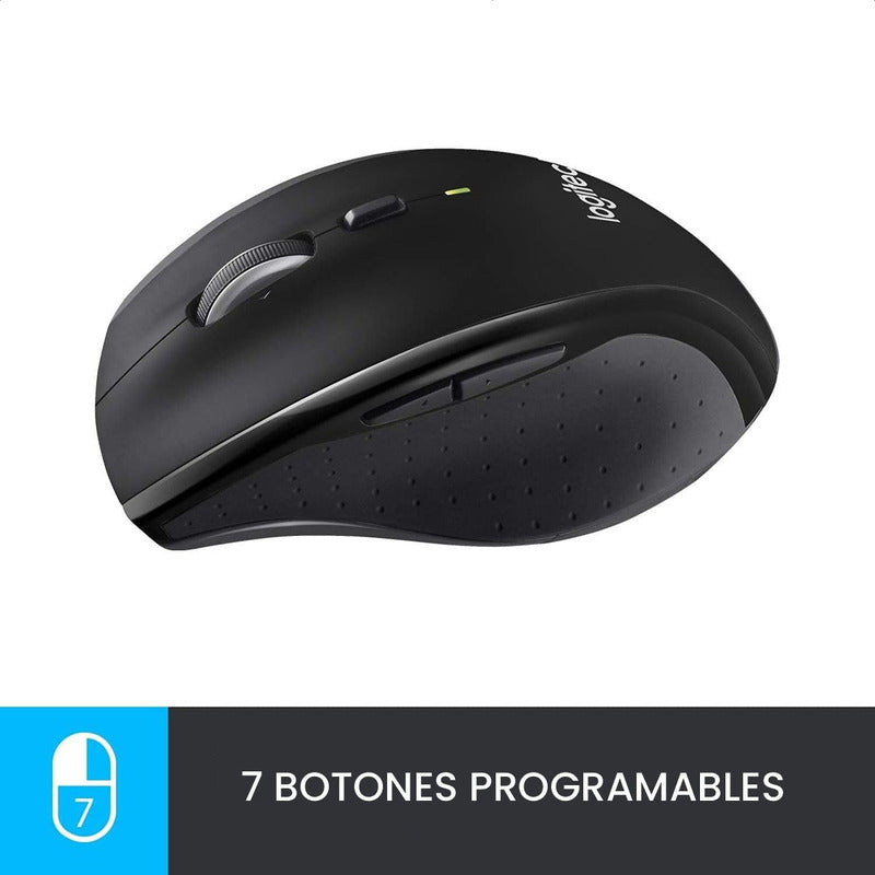 Mouse Inalámbrico Con Scroll Lateral Logitech M705 Marathon