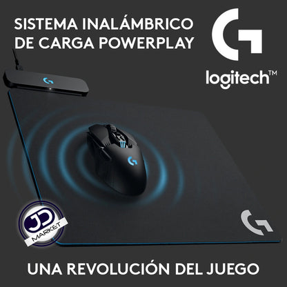 Pad Mouse Logitech Powerplay/ Sistema De Carga Inalámbrica