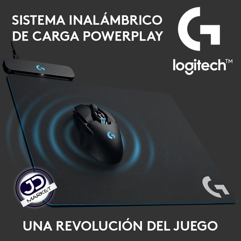 Pad Mouse Logitech Powerplay/ Sistema De Carga Inalámbrica