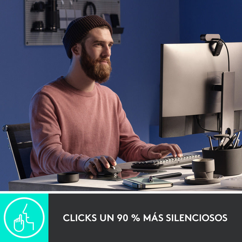 Mouse Inalámbrico Ultra Rápido Logitech Mx Master 3s Grafito