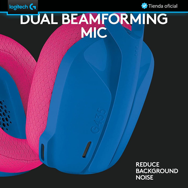Logitech Diadema Gamer G435 Inalámbrica + Mouse Gamer G305 A
