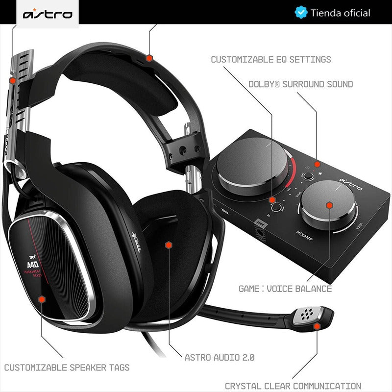 Astro A40 Tr, Diadema Gamer + Mixamp Pro Tr · Xbox One / Pc