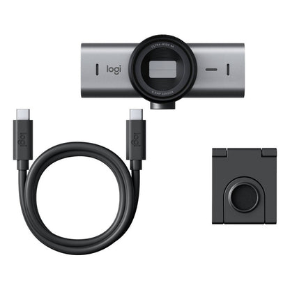 Cámara Web Logitech Mx Brio 705, For Business 4k Color Negro