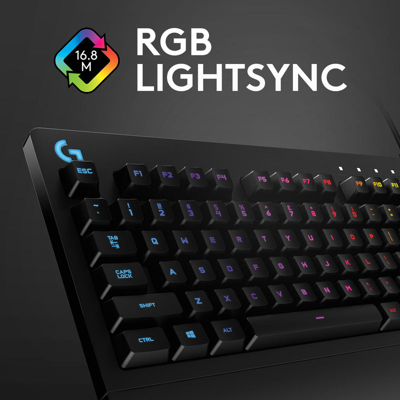 Teclado Gaming Logitech G213 Prodigy, Con Iluminación Rgb