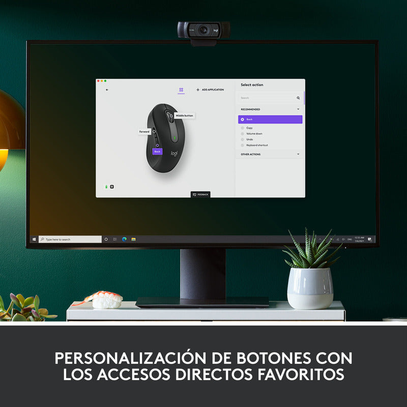 Mouse Inalámbrico Logitech Signature M650 L Left,  Bluetooth