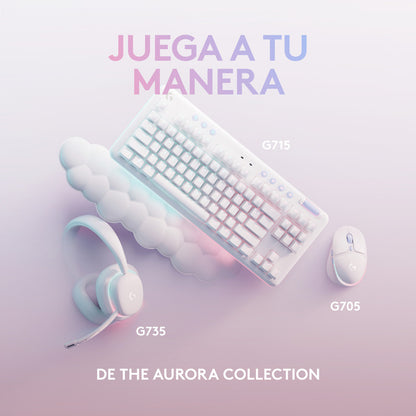 Mouse Inalámbrico Logitech G705 Aurora Collection Lightspeed