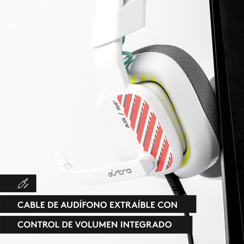 Audífonos Gamer Astro A10 Gen 2, Pc/Ps5/Ps4, Xbox, Blanco