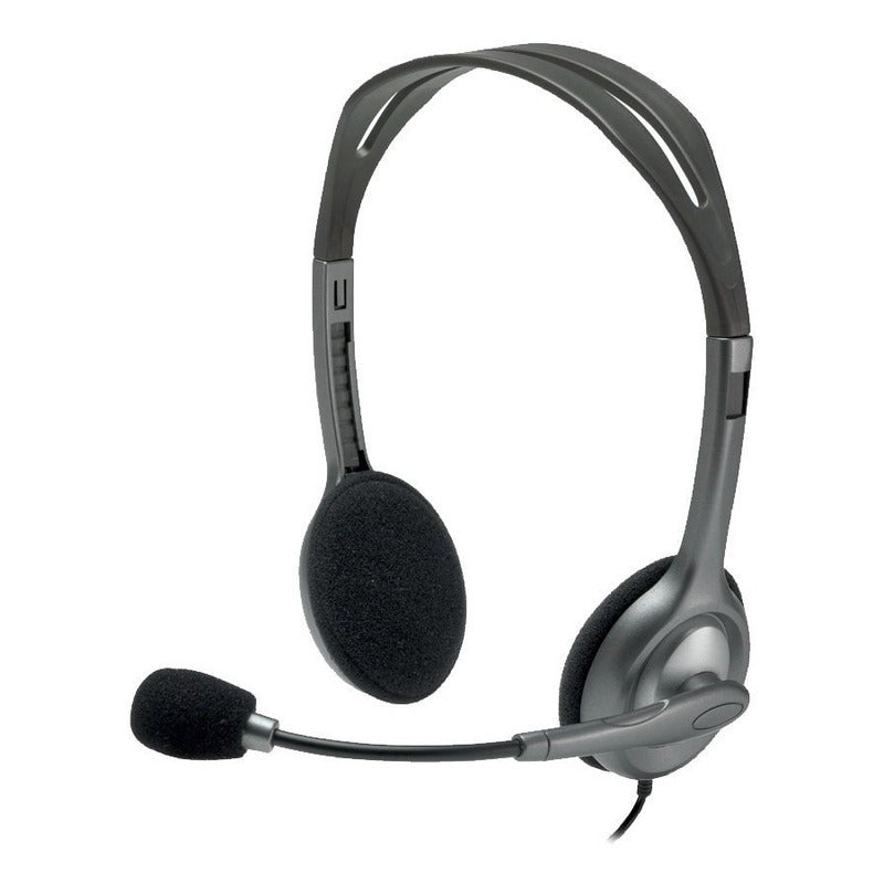 Auriculares Multidispositivo Logitech H111, Con Micrófono