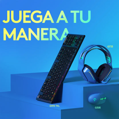 Mouse Gamer Inalámbrico Logitech G305, 12000dpi - Azul