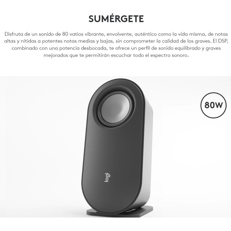 Parlantes 2.1 Bluetooth / Control Inalámbrico Logitech Z407