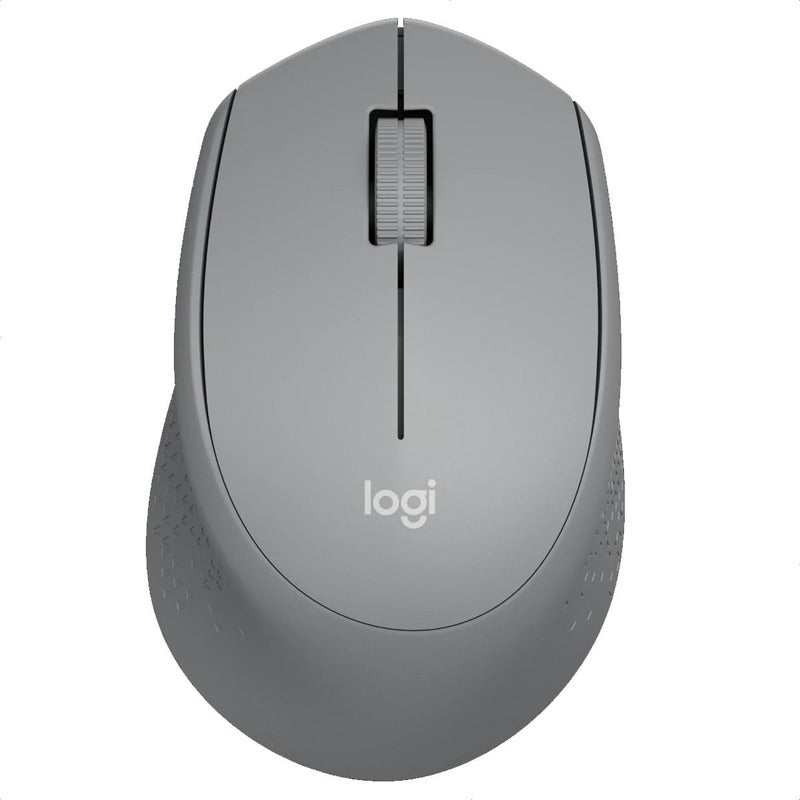 Mouse Inalámbrico Logitech M280, Cómodo Diseño Curvo, Gris