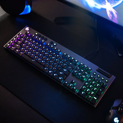 Teclado Gamer Logitech G815 Mecánico Ultrafino Lightsync Rgb