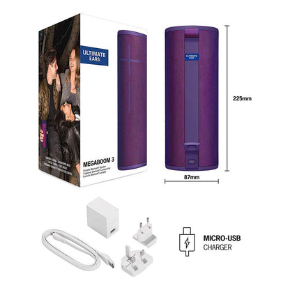 Ultimate Ears Combo: Parlante Megaboom 3 + Base De Carga