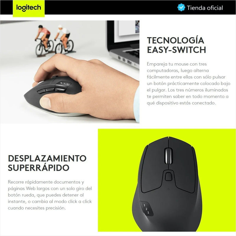 Mouse Multi-dispositivo Logitech M720 Triathlon Bluetooth