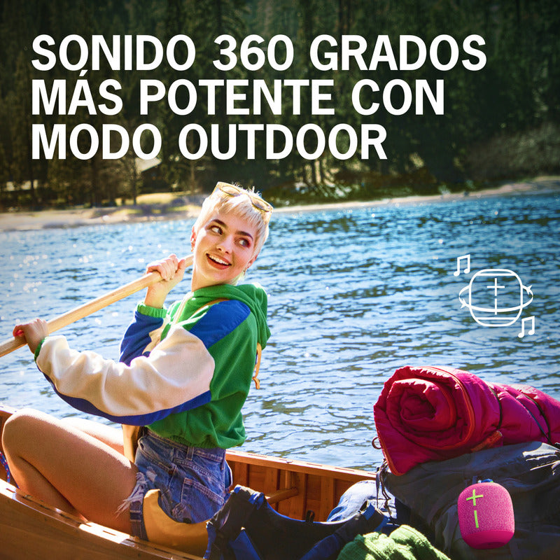 Parlante Impermeable Bluetooth Ultimate Ears Wonderboom 3, Verde
