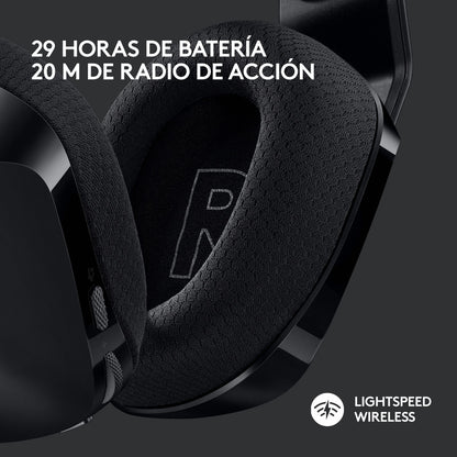 Diadema Gamer Logitech G733, Rgb Inalámbrica / 7.1 - Negro
