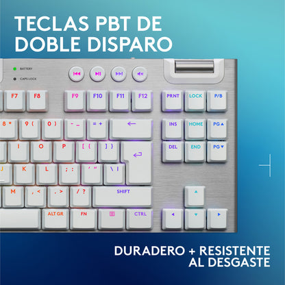 Teclado Gamer Logitech G915 X Lightspeed Tkl / Mecánico Slim