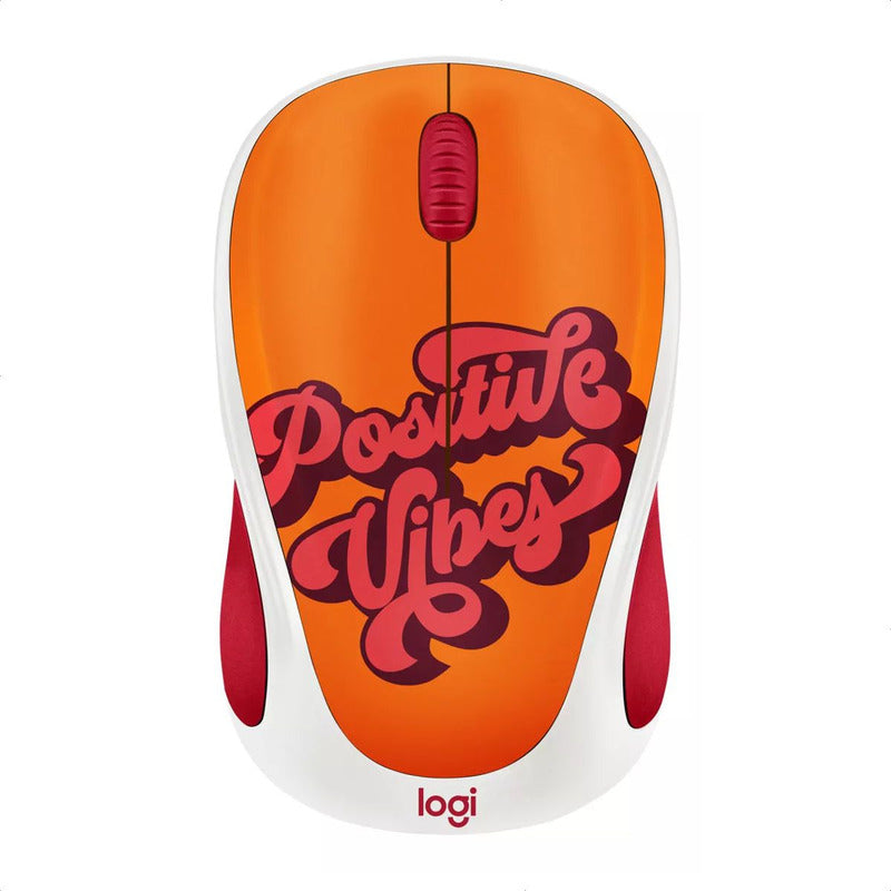 Mouse Inalámbrico Logitech M317c Collection, Positive Vibes