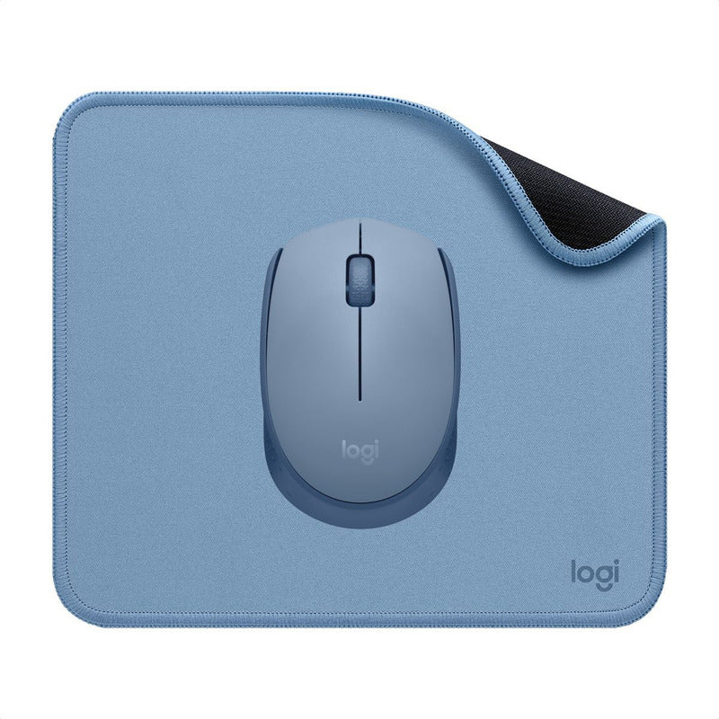 Mouse Inalámbrico Logitech M170 + Pad Studio Series, Gris Az