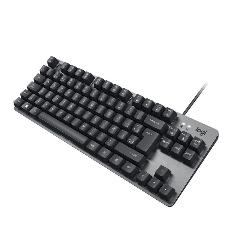 Teclado Mecánico Logitech K835 Tkl Con Switch Rojo / Inglés
