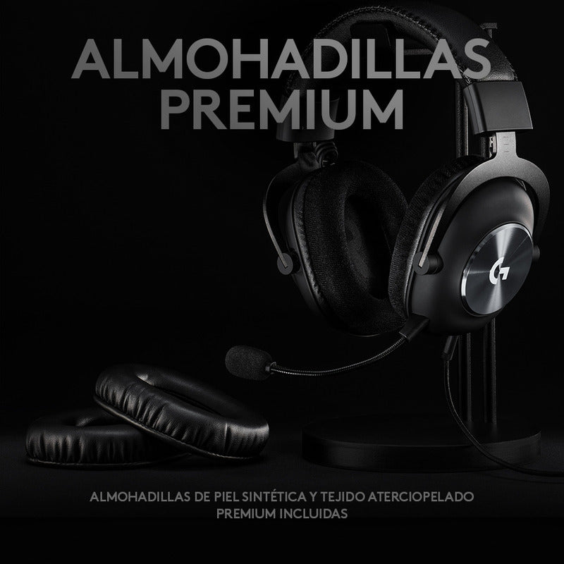 Diadema Gamer Logitech G Pro X, 7.1 Profesional, Pc Ps4 Xbox