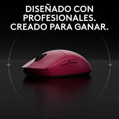 Mouse Gamer Inalámbrico Logitech G Pro 2 Lightspeed, Magenta